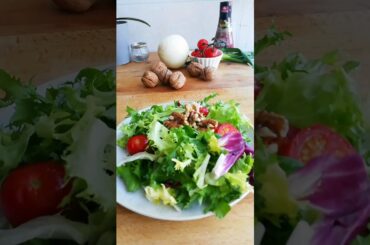 Ensalada Tibia con queso de cabra