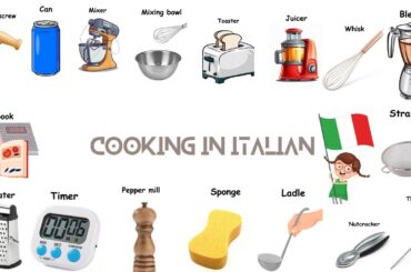 Cooking vocabulary in Italy   |learn Italian