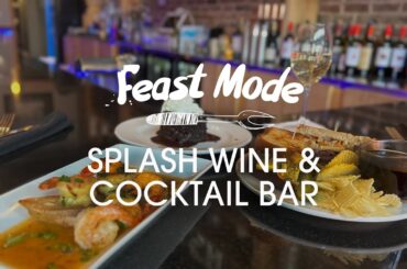 Splash Wine & Cocktail Bar | Shrimp Baguette Plate & Italian Beef Sandwich - FeastMode! Hot Springs