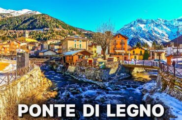 PONTE DI LEGNO - Complete tour 4K - ITALIAN ALPS - Italy 2024