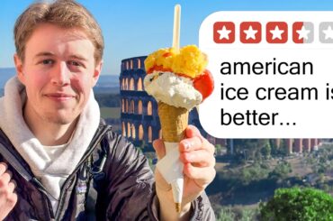 The problem with Italian gelato...