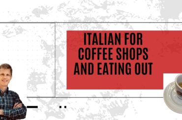 Eating out in Italy and coffee bars