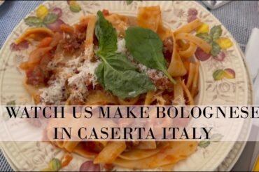 THE QUICKEST BOLOGNESE SAUCE RECIPE STRAIGHT FROM ITALY