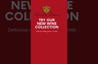 LUVIT & LUMOE' |  Discover the Excellence of Italian Winemaking #italianmade #redwine #prosecco
