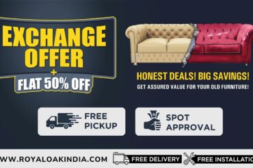 Royaloak | Italian Collection Brand Video Dining Exchange Offer Sale (English)