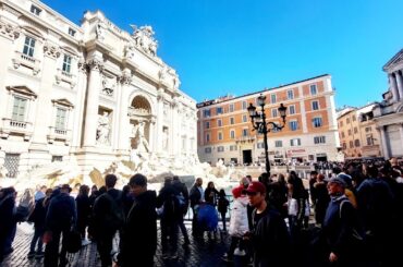 Italy , Rome Fontana di Trevi #livestream