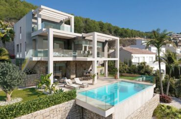 MODERN VILLAS - LUXURY PROPERTIES - CALPE - SEA AND MOUNTAIN VIEWS - REALTORS - COSTA BLANCA - SPAIN