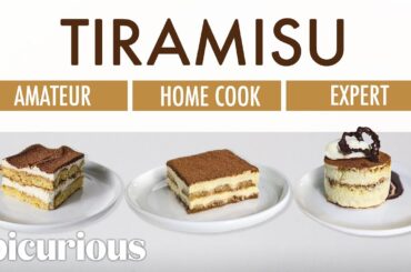 4 Levels of Tiramisu: Amateur to Food Scientist | Epicurious