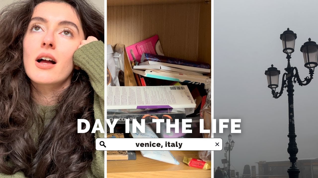 let’s organise the chocolate stash! – day in the life vlog (in foggy Venice Italy) let's organise the chocolate stash! - day in the life vlog (in foggy Venice Italy)