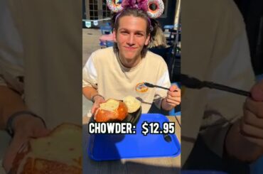 Eating ONLY Disney Food FOR 24hrs (CRAZY) #shorts