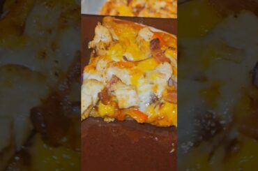 BBQ Chicken Flatbread Recipe #shorts