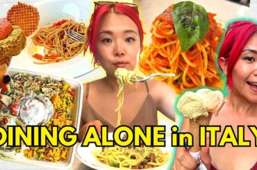 SOLO DINING in ITALY (What I ate as a vegan in Milan & Lake Como)