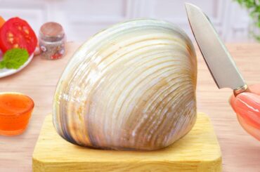 Tasty Miniature Italian Clams Recipe Idea - ASMR Cooking Video by Mini Yummy