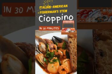 If you miss Cioppino in San Francisco, cook it at your home.