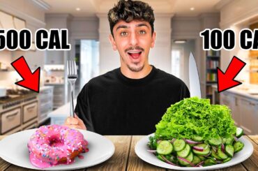 Eating Highest VS Lowest Calorie Food - Challenge