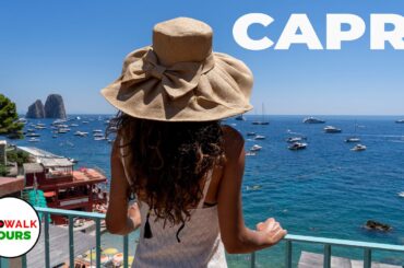 Capri, Italy Walking Tour 2022 - 4K|60fps - with Captiona
