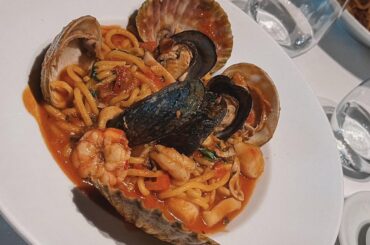 pasta with seafood