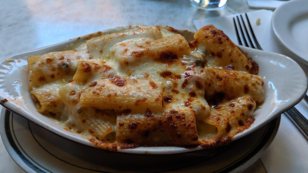 Rigatoni al forno