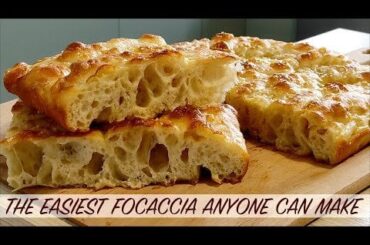 The EASIEST SAME DAY FOCACCIA that really ANYONE can make | THE ONLY VIDEO YOU'LL NEED