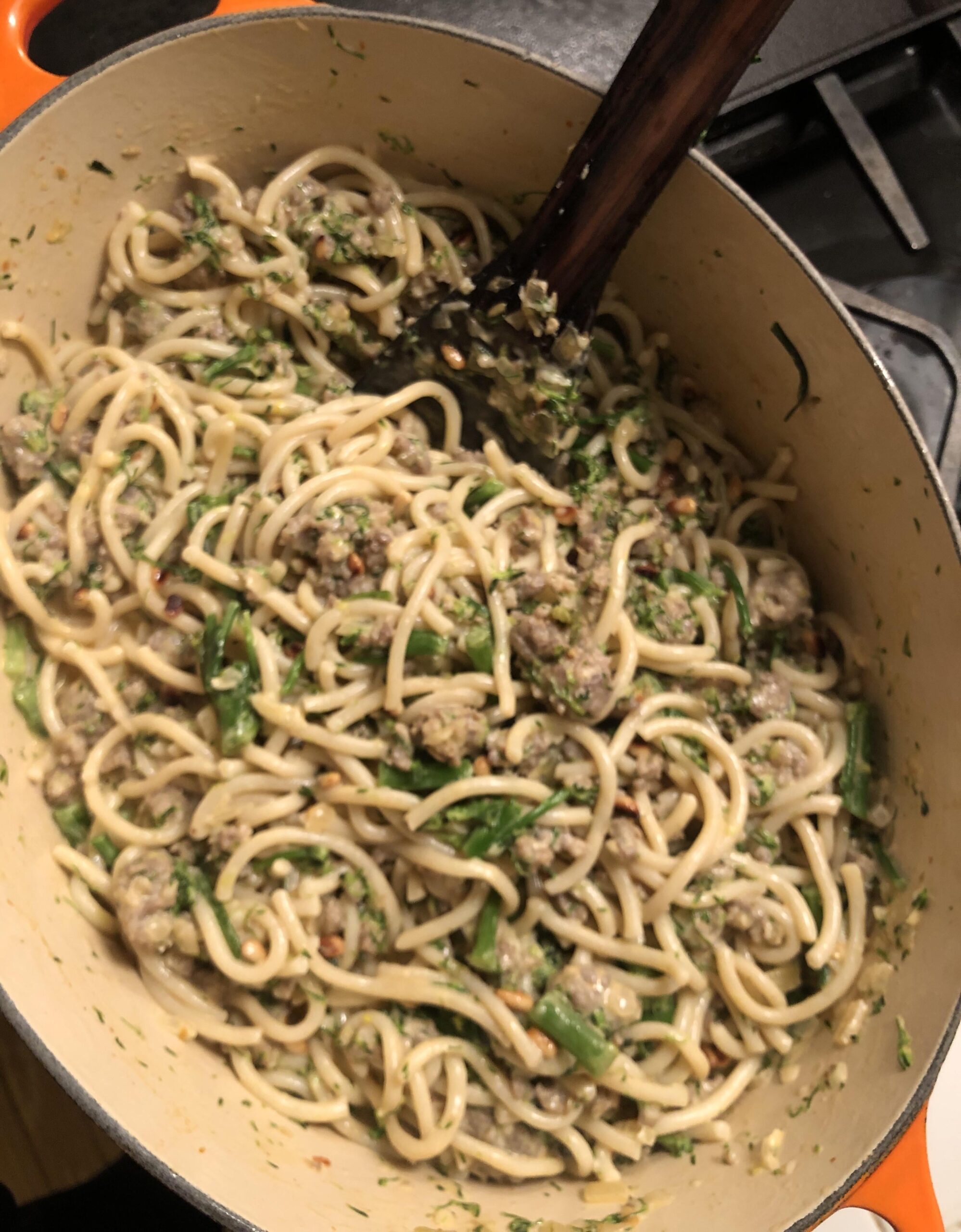 Gramigna alla Salsiccia Gramigna alla Salsiccia