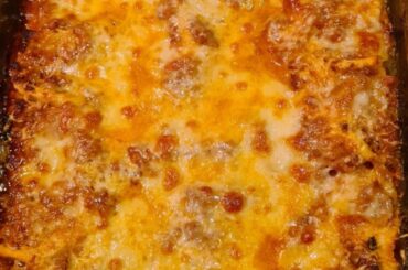 Lasagne Bolognese with Bechamel Sauce