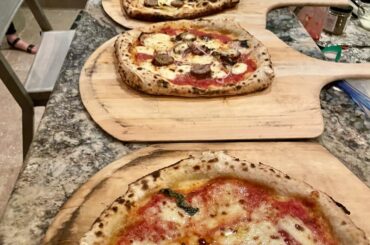 Pizza Night. 4 Neapolitan & 1 Detroit- showing on the 4 Neapolitan here