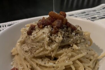 Carbonara with love, not heavy cream