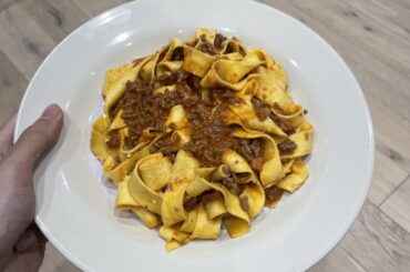 Pappardelle Bolognese