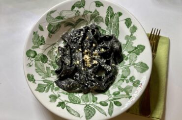 Homemade Cuttlefish Ink ‘Midnight’ Pasta