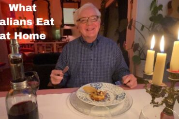 Dining at an Italian home in Florence