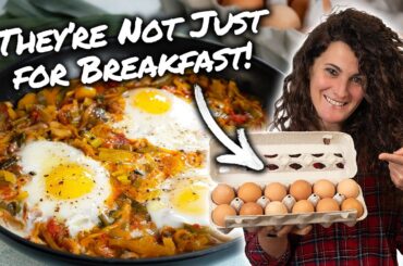 Easy, Quick & Delicious EGG Recipes | How Italians Cook Eggs