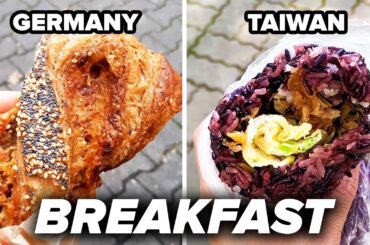 Eating Breakfast To Go Around The World