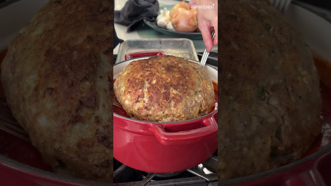 I Made a Giant 5-Pound Meatball I Made a Giant 5-Pound Meatball