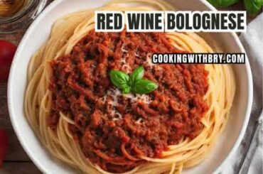 Red Wine Bolognese recipe