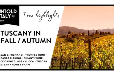 Tuscany in Fall Tour Highlights by Untold Italy