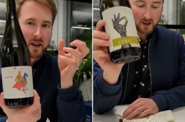 Blind tasting Italian wines - Master of Wine study session