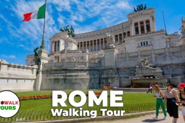 Rome, Italy Walking Tour - 4K60fps with Captions - Prowalk Tours