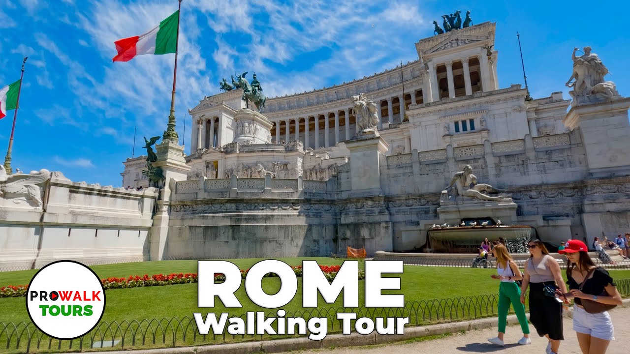 Rome, Italy Walking Tour – 4K60fps with Captions – Prowalk Tours Rome, Italy Walking Tour - 4K60fps with Captions - Prowalk Tours