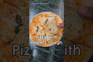 Pizza with Homemade Pizza Dough in Detail #Shorts #Pizza