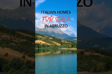 Houses for Sale in Abruzzo Italy | Italian Homes for Sale #italy #abruzzo #shorts