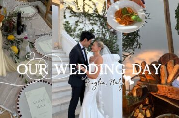 OUR WEDDING DAY! | Vlog in Italy