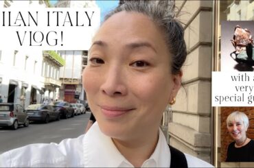 Ciao from Milan Italy! Shopping, Eating and Studio Tour with Luna Scamuzzi!
