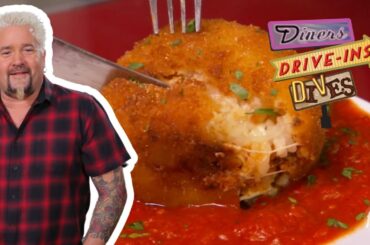 Guy Hits Up an Old-School Italian Market in Baltimore | Diners, Drive-Ins and Dives | Food Network