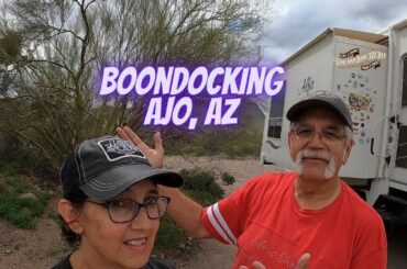 Embarking On An Epic Wild Camping Journey In Ajo Arizona!
