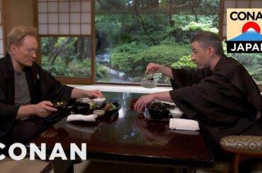 Conan & Jordan Share A Kaiseki Meal | CONAN on TBS