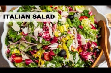 Italian Salad Recipe | Easy Salad Recipe