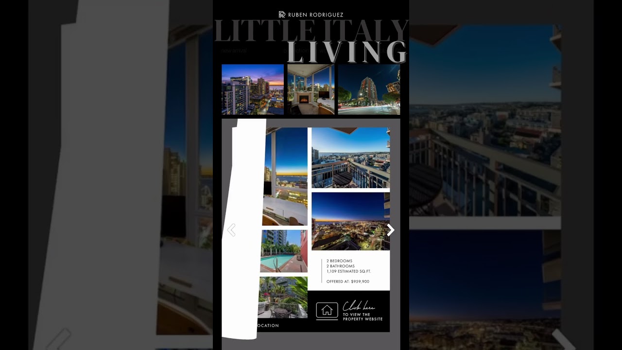 Little Italy San Diego Living | SD Views | Condo Tour | Ruben Rodriguez Little Italy San Diego Living | SD Views | Condo Tour | Ruben Rodriguez