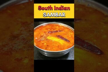 Sambar Recipe | South Indian | #food #cooking #shorts #idli