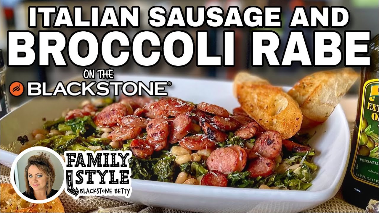 How to Make Italian Sausage and Broccoli Rabe | Blackstone Griddle Recipes How to Make Italian Sausage and Broccoli Rabe | Blackstone Griddle Recipes