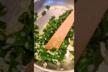 How to Cook a White Beans and Kale Appetizer #Shorts